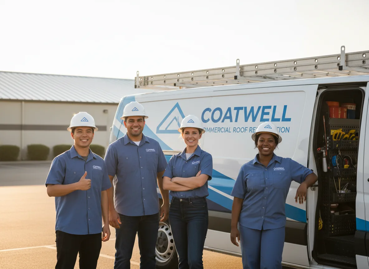 Commercial roof coating company in Hyde Park, PA